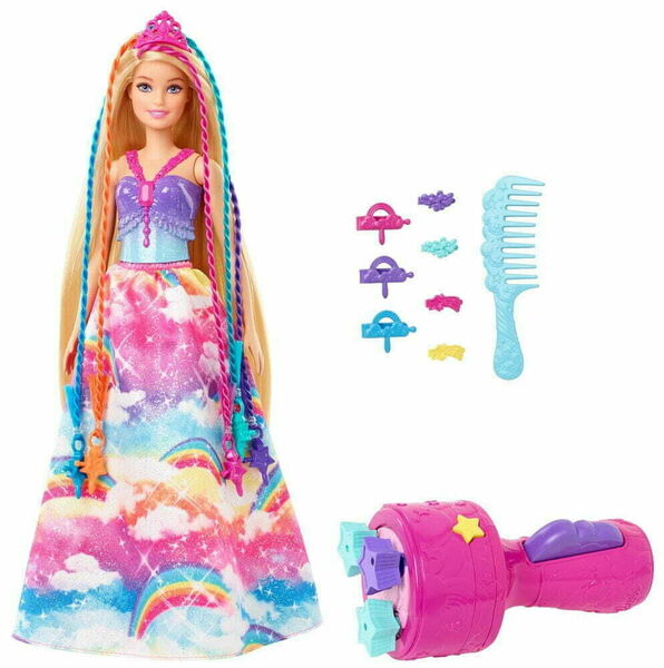 Mattel Brb princezna s barevnými vlasy herní set 1ks porovnat ceny