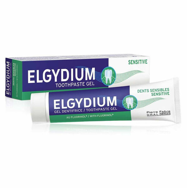 ELGYDIUM Sensitive Gelová zubní pasta s fluorinolem 75 ml porovnat ceny