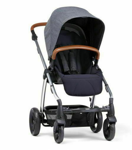 Mamas&Papas Sola2 kočárek chromová konstrukce Navy Marl + fusak porovnat ceny