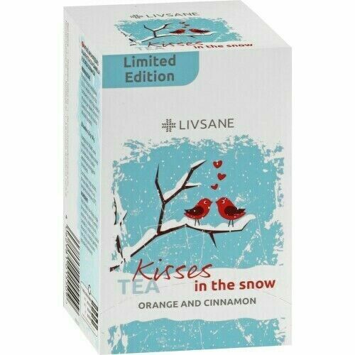 LIVSANE Kisses in the snow Čaj se skořicí a pomerančovou kůrou 20ks porovnat ceny