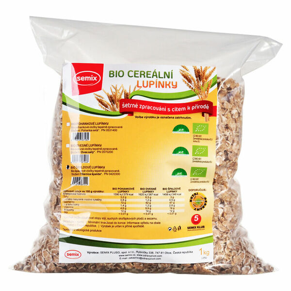 SEMIX Bio špaldové lupínky 1000 g porovnat ceny