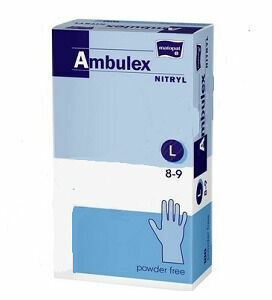 Ambulex Nitryl rukavice nitril.nepudrované L 100ks porovnat ceny