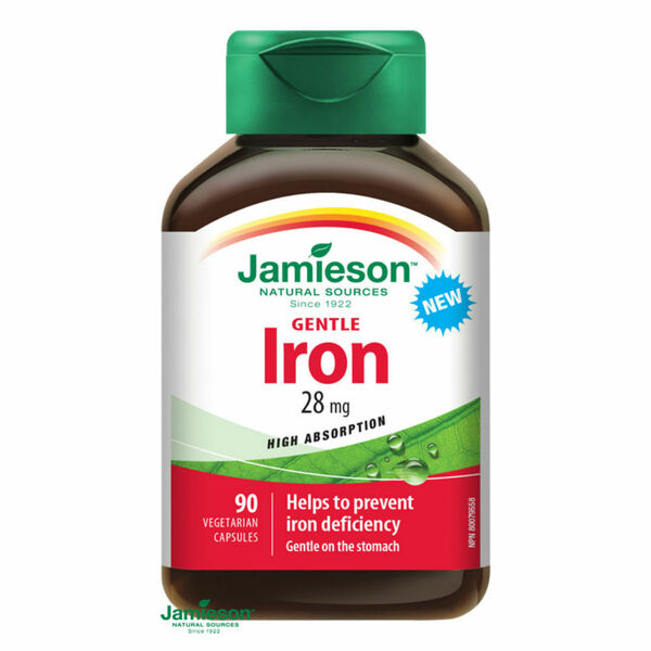 JAMIESON Železo 28mg 90 kapslí porovnat ceny