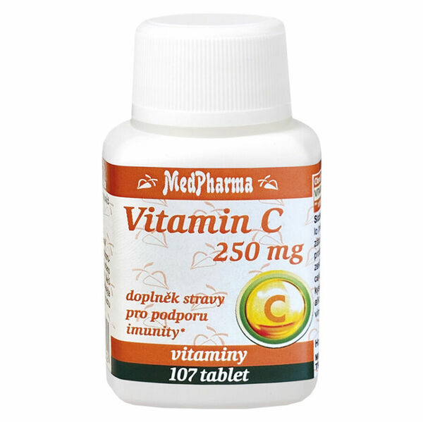 MEDPHARMA Vitamin C 250 mg 107 tablet porovnat ceny