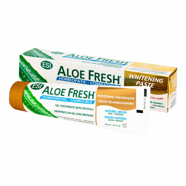 ESI Zubní pasta AloeFresh Homeopatic Whitening 100ml porovnat ceny