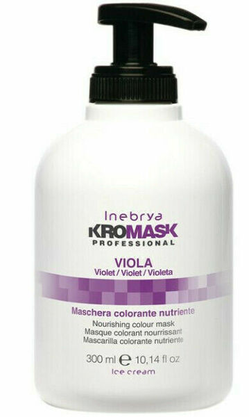Inebrya Color Mask Purple 300ml/výživná maska pro vytvoření barevného efektu / fialová porovnat ceny