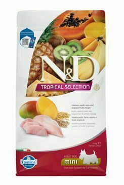 N&d Tropical Selection Dog Adult Mini Chicken 1,5kg porovnat ceny
