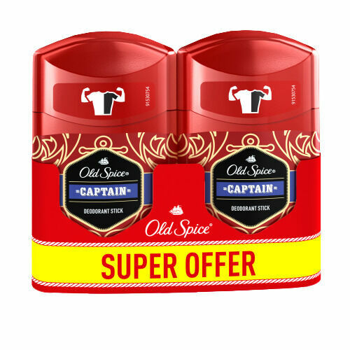 Old Spice Captain deo pack 2×50ml porovnat ceny