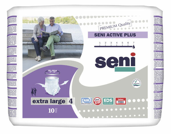 Seni Active Plus Extra Large 10ks ink. plen. kalh. porovnat ceny