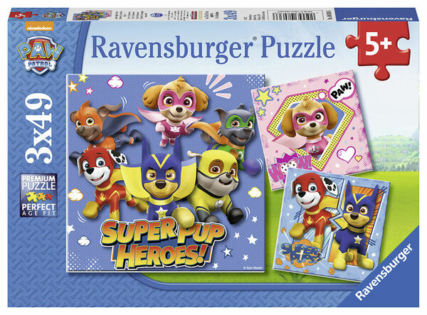 Ravensburger Tlapková Patrola 3x49 dílků porovnat ceny