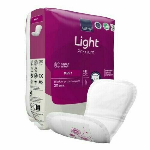 ABENA LIGHT MINI 1 VLOŽKY ABSORPČNÍ, 180ML, 20KS porovnat ceny
