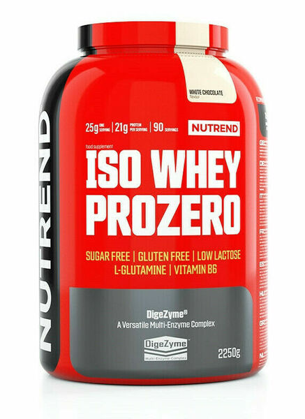 Nutrend ISO Whey prozero cookies cream 2250g porovnat ceny