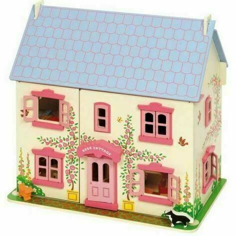 Bigjigs Toys Růžový domek pro panenky porovnat ceny