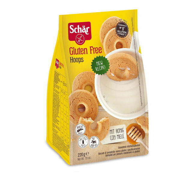 SCHÄR Hoops bezlepkové sušenky 220 g porovnat ceny