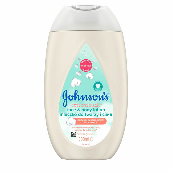 Johnson's Baby Cottontouch Mléko na tělo a tvář 300 ml porovnat ceny