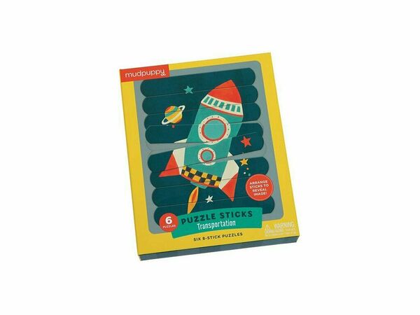 Mudpuppy Puzzle Sticks, Dopravní prostředky 24ks porovnat ceny