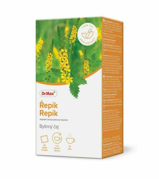 Dr. Max Řepík bylinný čaj 20x1,5 g porovnat ceny