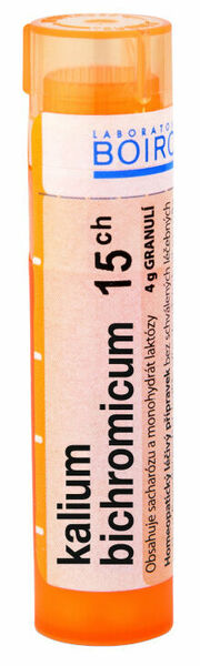 Boiron  Kalium Bichromicum CH15 granule 4g porovnat ceny
