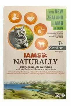 Iams Cat Senior Jehněčí V Omáčce Kapsa 85g porovnat ceny