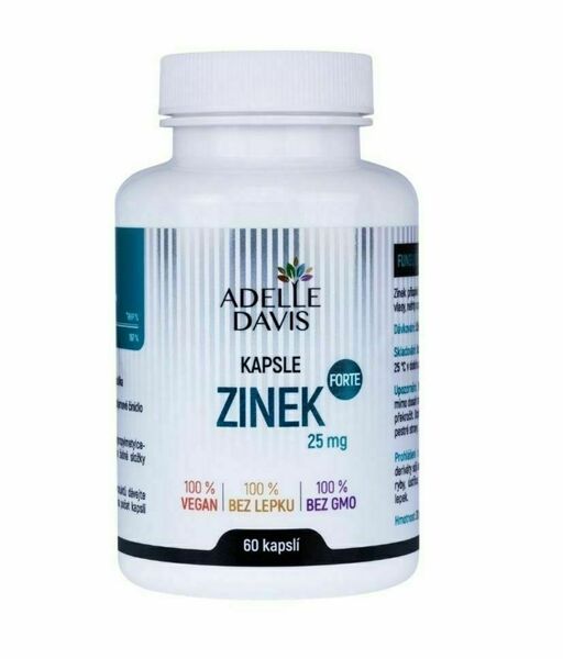 Adelle Davis Zinek Forte 25 mg 60 kapslí porovnat ceny