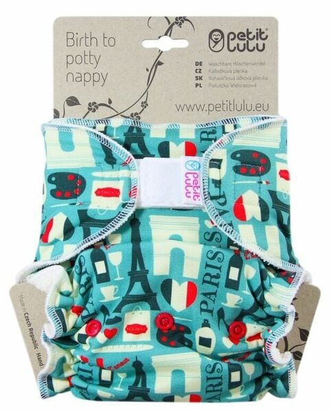 Petit Lulu Maxi noční plena suchý zip - Paříž porovnat ceny