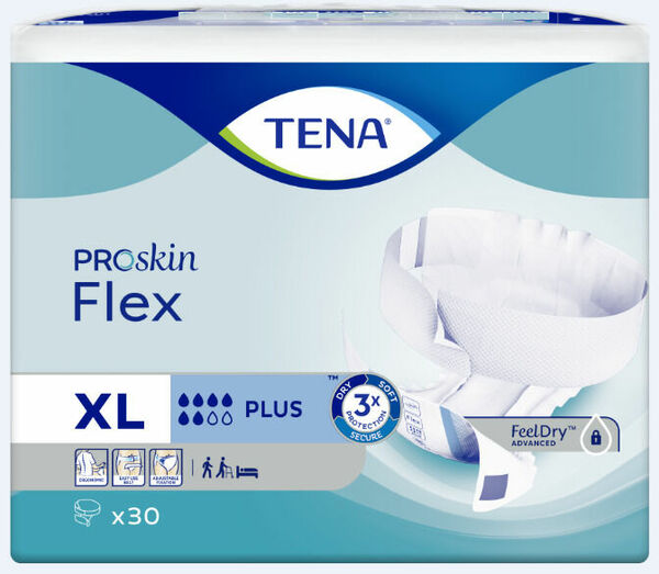 Inkontinenční kalhotky TENA Flex Plus Extra Large 30ks porovnat ceny