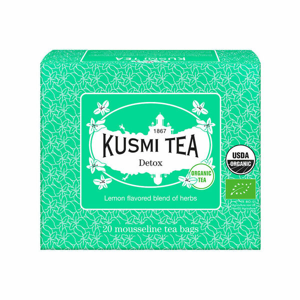 Kusmi Tea Organic Detox mušelínové sáčky 20x2 g porovnat ceny