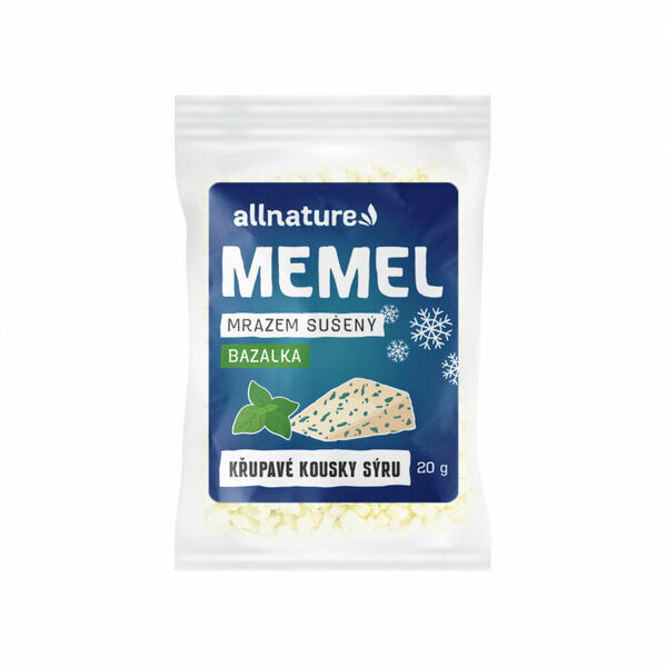 ALLNATURE Memel sušený mrazem s bazalkou 20 g porovnat ceny