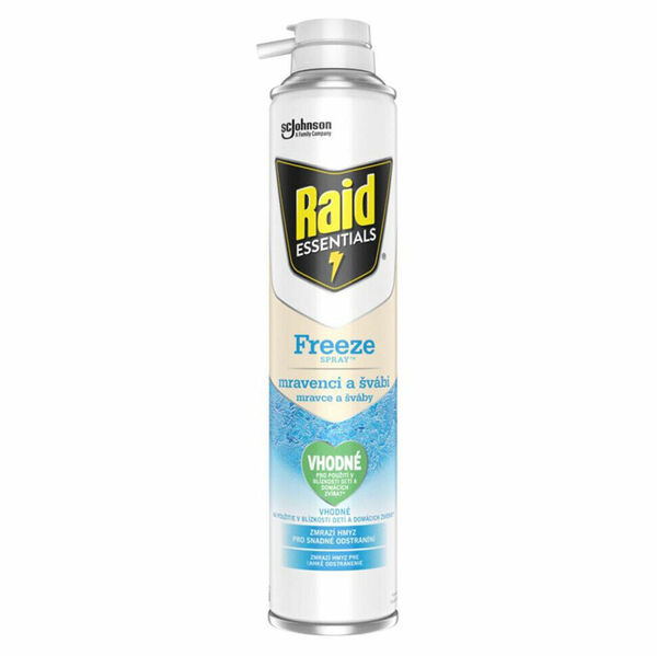 RAID Essentials Freeze Spray proti lezoucímu hmyzu 350 ml porovnat ceny