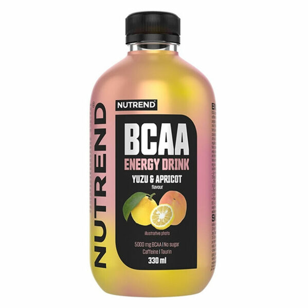 NUTREND BCAA energy drink yuzu a meruňka 330 ml porovnat ceny