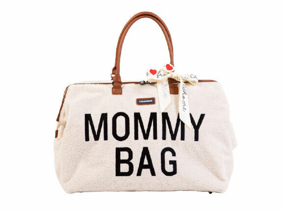 Childhome Přebalovací taška Mommy Bag Teddy Off White porovnat ceny