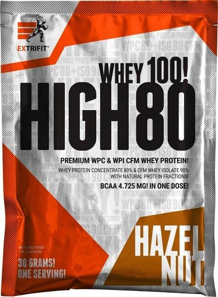 Extrifit High Whey 80 30g lískový oříšek porovnat ceny