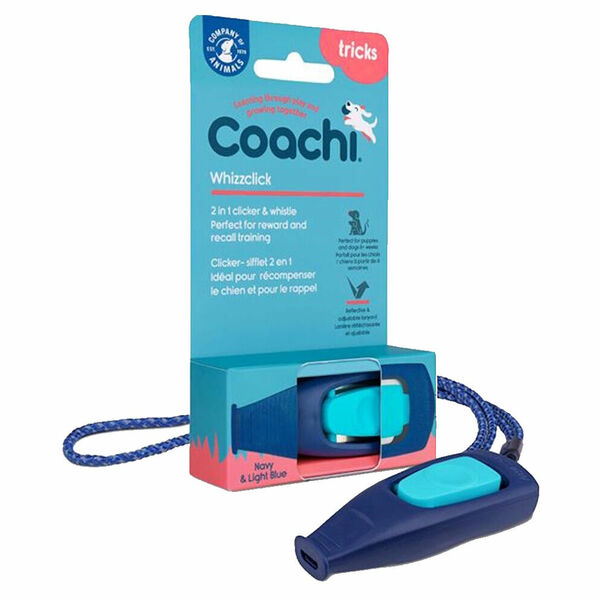 COACHI Whizzclick Tréninkový clicker modrý 1 ks porovnat ceny