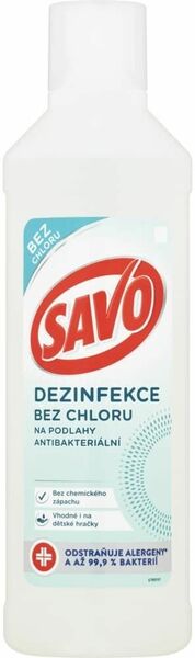 Savo Bez chloru, na podlahy, antibakteriální 1l porovnat ceny