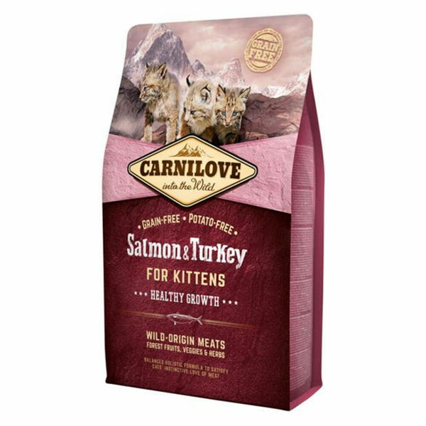 CARNILOVE Salmon & Turkey granule pro koťata 1 ks, Hmotnost balení: 6 kg porovnat ceny