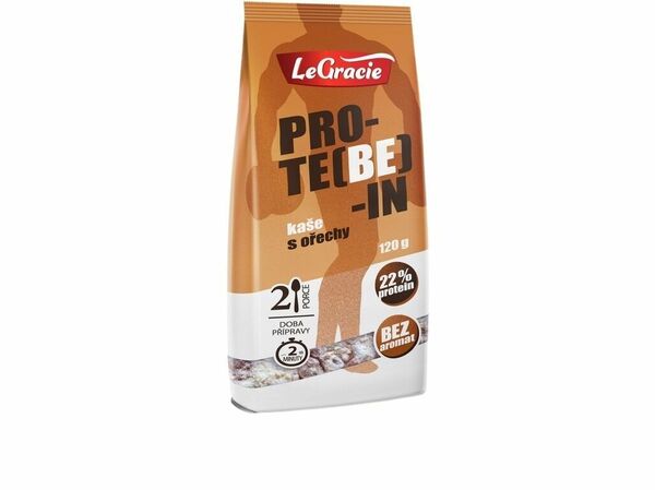 LeGracie Bezlepková proteinová kaše PRO-TE(BE)-IN ořechy 120g porovnat ceny