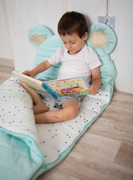 Kinder Hop Spací pytel Dream Catcher Triangles Aquamarine 170x75cm porovnat ceny