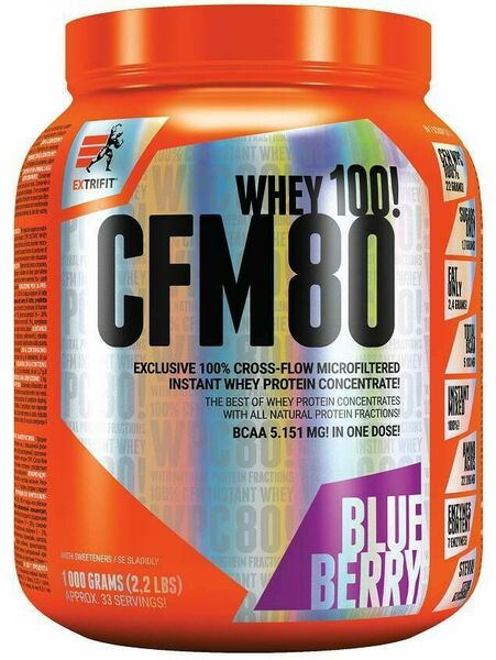 Extrifit CFM Instant Whey 80 1000g borůvka porovnat ceny