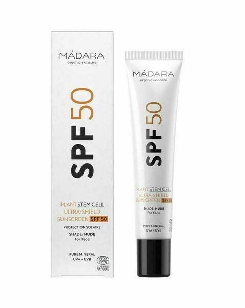 MÁDARA Opalovací krém s obsahem rostlinných kmenových buněk SPF50 40 ml porovnat ceny