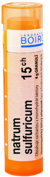 Boiron  Natrum Sulfuricum CH15 granule 4g porovnat ceny