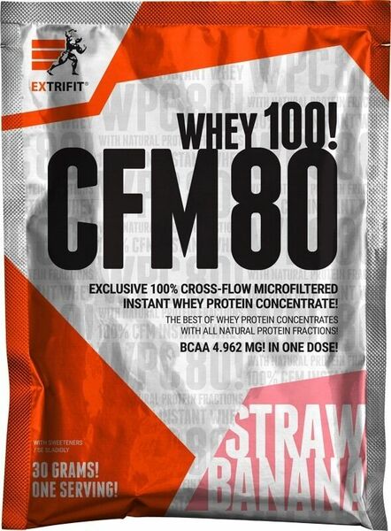 Extrifit CFM Instant Whey 80 30g jahoda - banán porovnat ceny