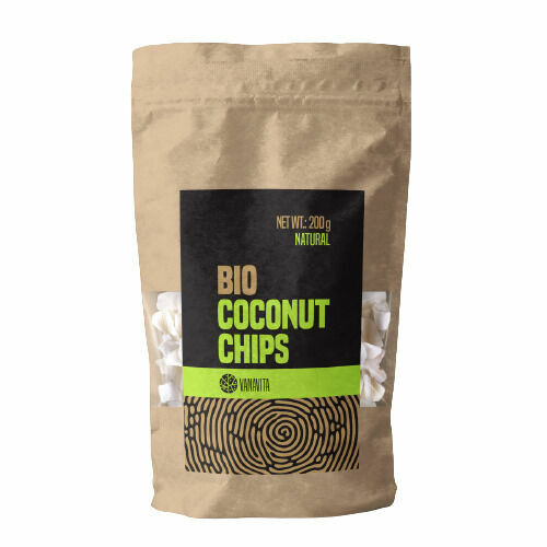 VanaVita BIO Kokosové čipsy natural 200g porovnat ceny