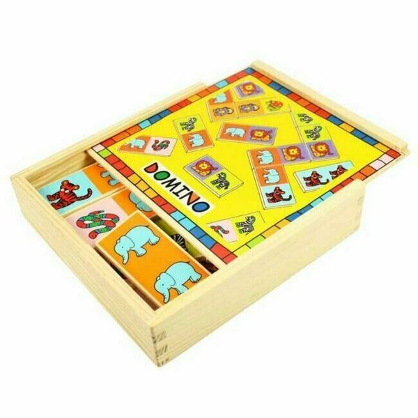 Bigjigs Toys Dřevěné domino se zvířátky porovnat ceny