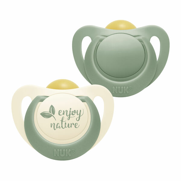 Nuk For Nature Dudlík Latex 0-6 Měsíců 2ks 726081 porovnat ceny