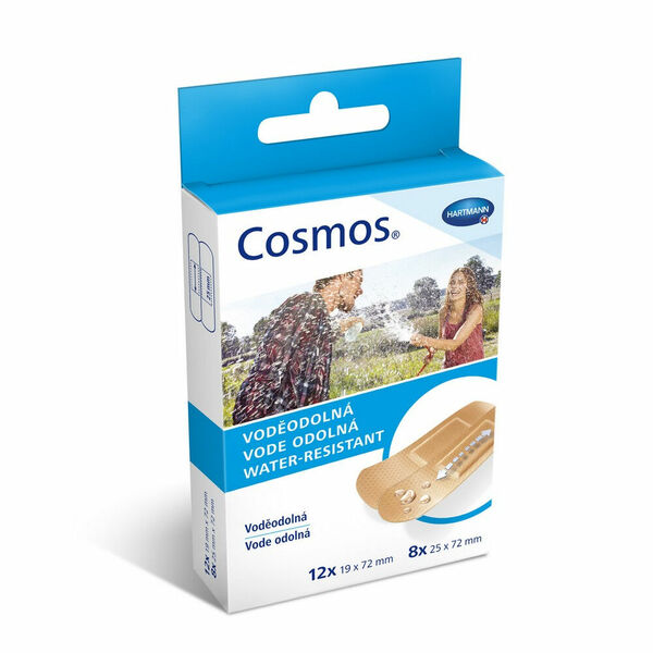 COSMOS Voděodolná náplast 2 velikosti 20 ks porovnat ceny