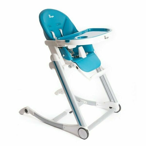 Bo Jungle jídelní židlička B-HIGH CHAIR Blue porovnat ceny