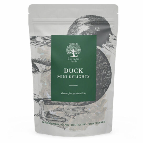 ESSENTIAL Mini Delights duck pamlsek pro psy 100 g porovnat ceny
