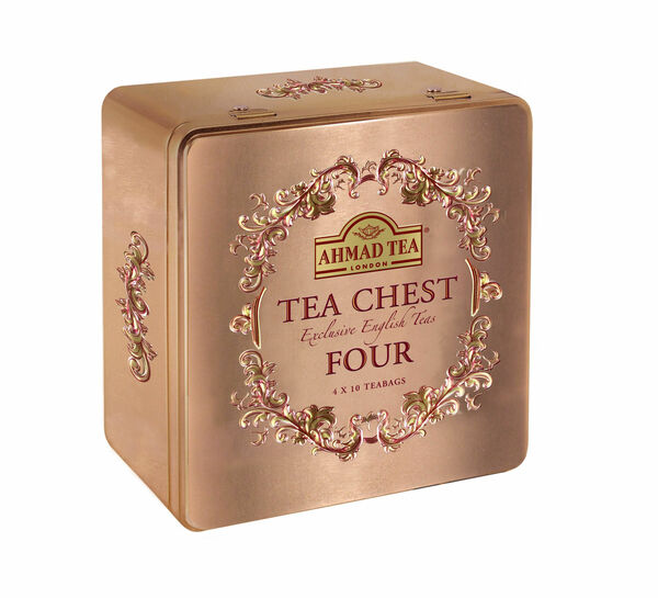 Ahmad Tea Tea chest four porcovaný čaj 4 x 10 sáčků porovnat ceny