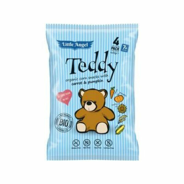 Snack kukuřičný Teddy mrkev a dýně BIO 4x15g porovnat ceny