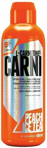 Extrifit Carni 120000 Liquid broskev ledový čaj 1000 ml porovnat ceny